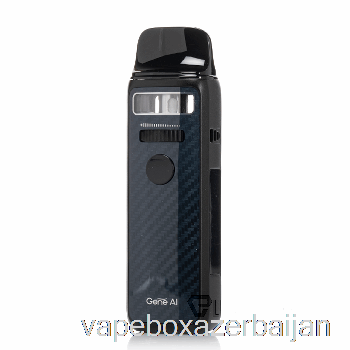 E-Juice Vape VOOPOO VINCI 3 Pod Mod Kit Carbon Fiber Black